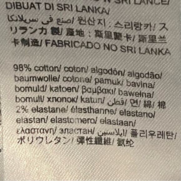 Calvin Klein Medium Wash Boho Hippie Festival Blue Jean Skirt NWT Size 28 - Picture 8 of 10